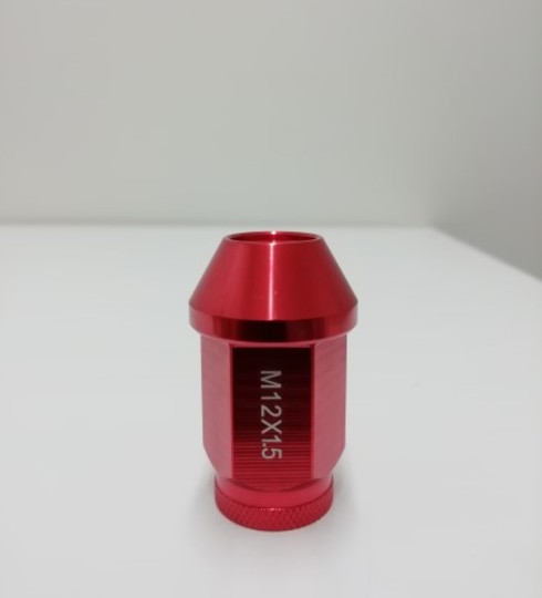 SteyrTek Alumiinimutterisarja punainen 1,5mm nousu, 12mm, 16 kpl Image: 1